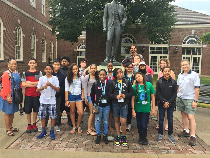 Participants Learn New Skills at Middle School Student Life Training Camp